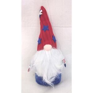 4th Of July Decorative Stuffed Gnome Gift Toy 12"